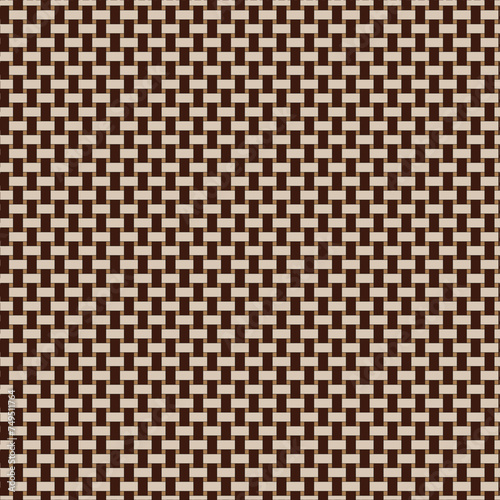 The basket weave pattern is a versatile and visually intriguing design that replicates the intricate weave of a basket. It features a structured arrangement of interlocking elements, creating a patter