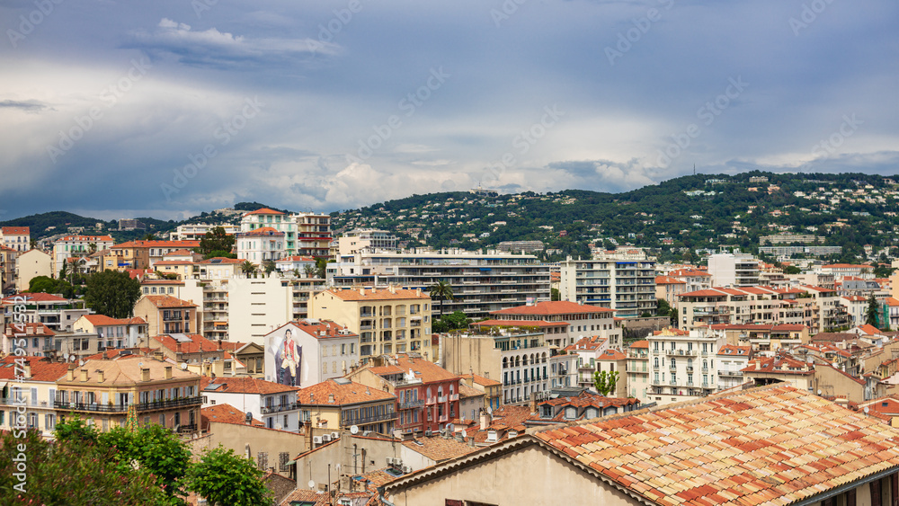 Panoramic view of Cannes