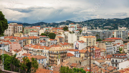 Panoramic view of Cannes