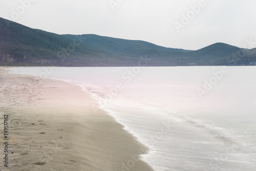 views of the beach inside the Parco dell'Uccellina, Grosseto, Tuscany, Italy