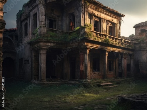 Echoes of the Past: Hauntingly Beautiful Abandoned Historical Building
