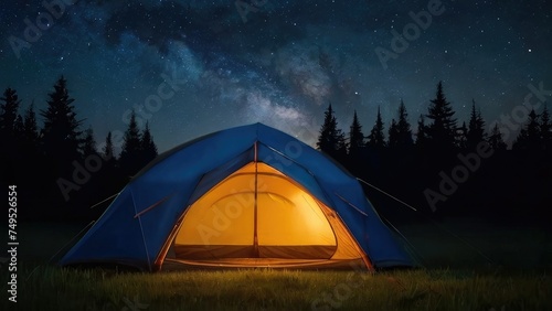 A Place to Stargaze: Find Inspiration & Peace Camping Under the Milky Way  © bellart