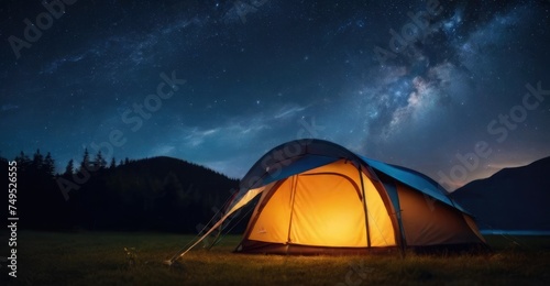 Cozy Tent & Dazzling Stars: The Perfect Setting for a Dreamy Camping Trip