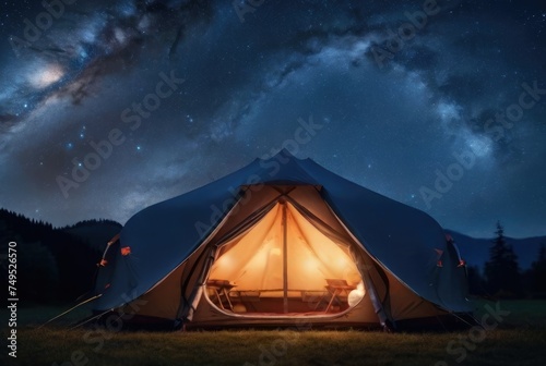 Camping Under a Breathtaking Canopy of Stars