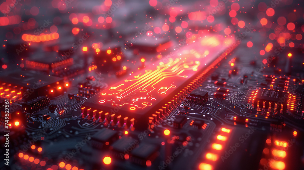 electronic multilayer red color printed circuit computer motherboard electronic multilayer red color printed circuit computer motherboard
