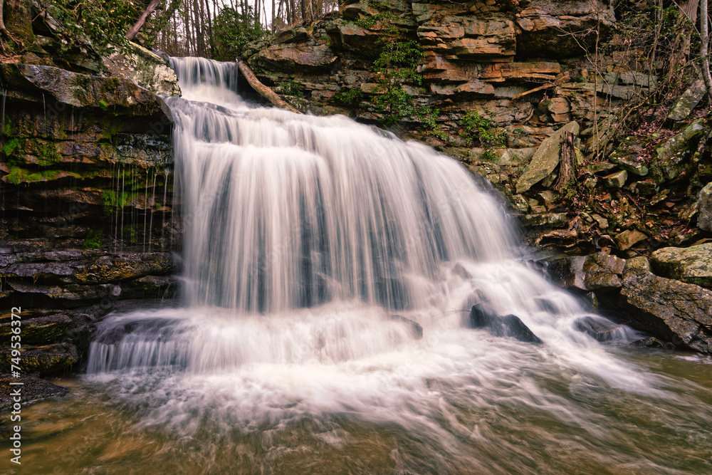Fototapeta premium Flood stage Waterfall