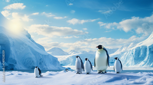 Emperor Penguins Antarctica
