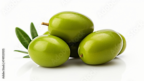 Fresh Ripe Green Olive