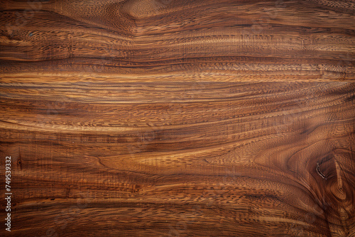 Warm walnut wood texture with deep grain and elegant wavy patterns