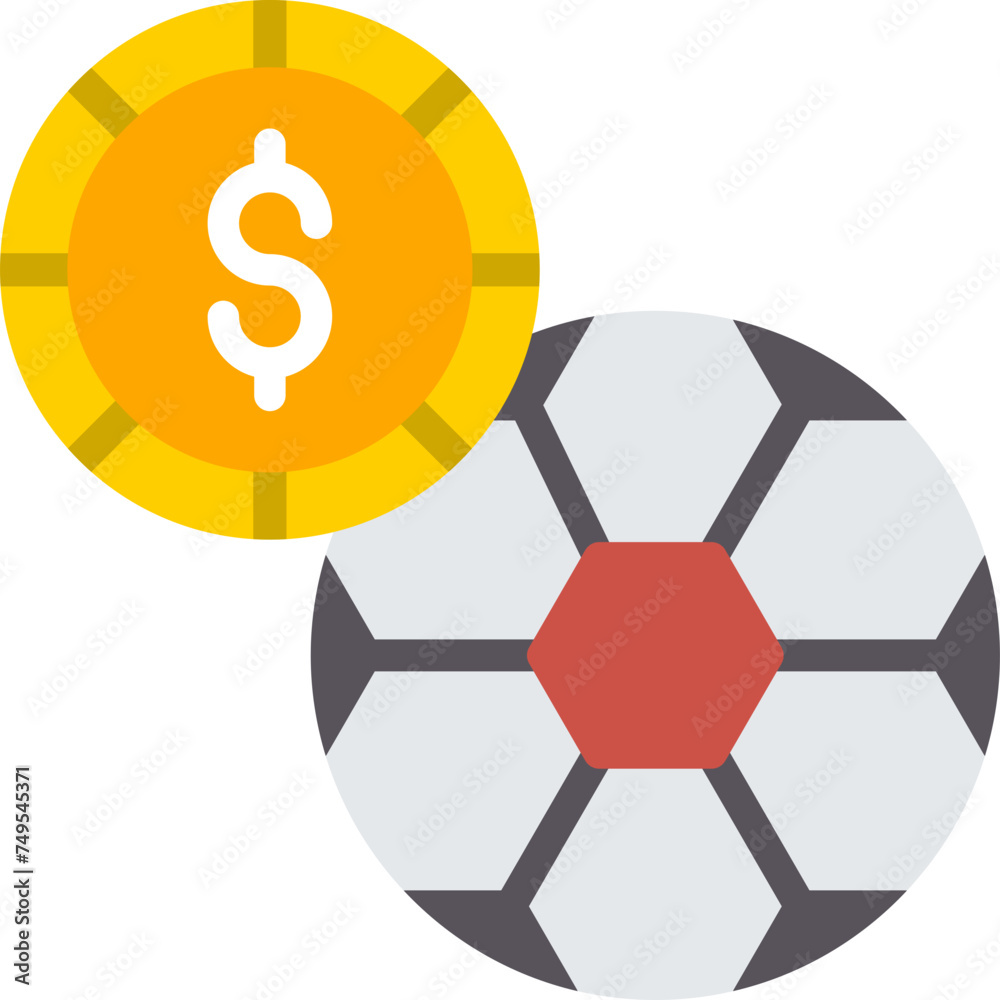 Betting Vector Flat Icon Betting Vector Flat Icon