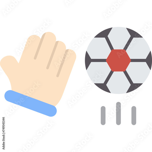 Goalie Vector Flat Icon