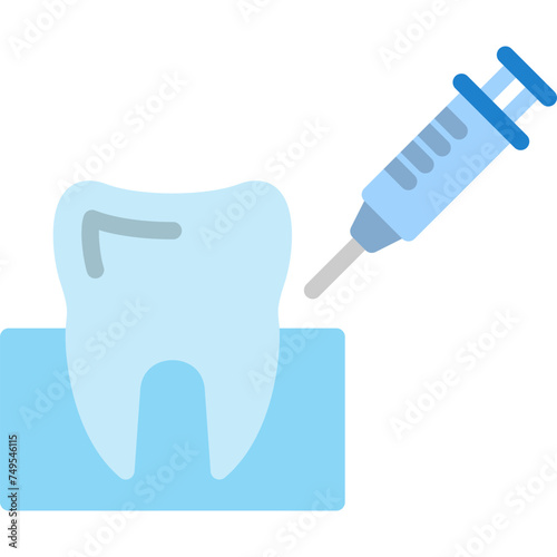 Anesthesia Vector Flat Icon