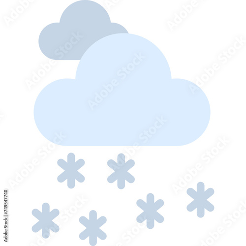 Snow Vector Flat Icon