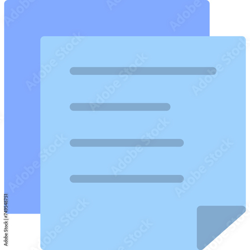 Note Vector Flat Icon