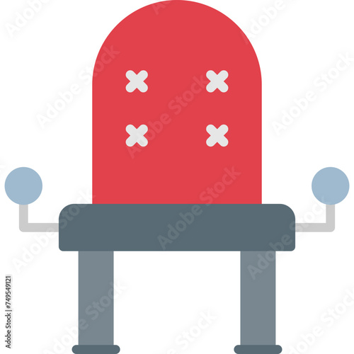 Armchair Vector Flat Icon