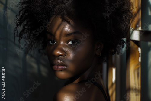 beautiful black female faces
