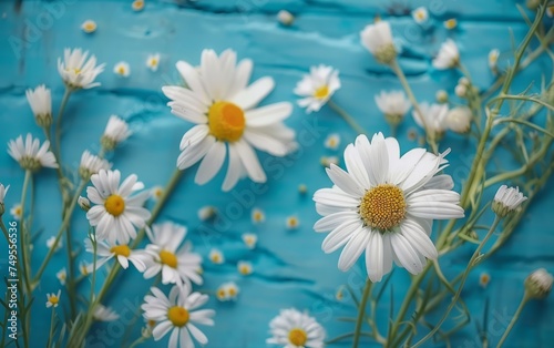 Floral Serenity: Chamomile Daisy Composition