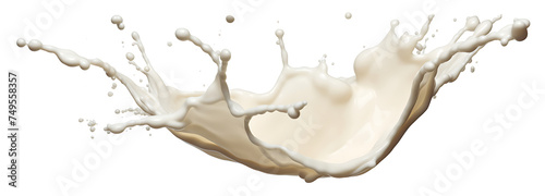 Splash of milk or cream, cut out 