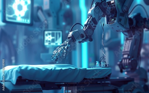 Automated Medical Assistance: Future Robotic Arms