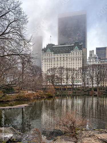 Central Park in winter photo