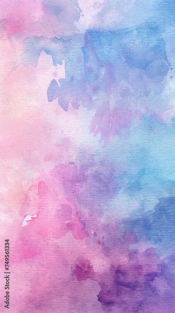 Pastel watercolor paper texture - Gentle, flowing colors with a watercolor texture on paper, suitable for calming and artistic themes
