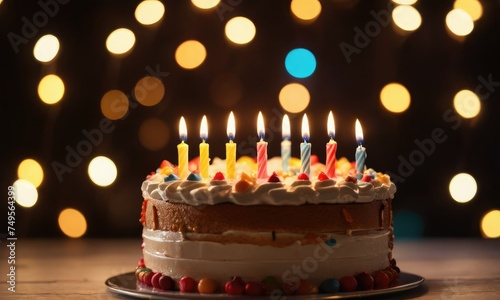 Indulge in Joy: Unmatched Elegance in Every Slice of this Birthday Cake Extravaganza
