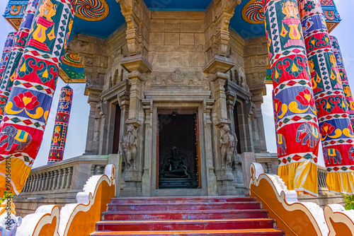 Valluvar Kottam is a monument in Chennai, dedicated to the classical Tamil poet-philosopher Valluvar. Located in Chennai, South India. photo