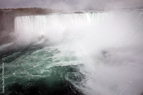 Horseshoe waterfall view from the canadian side - Niagara fall - Ontario - Canada