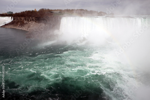 Horseshoe waterfall view from the canadian side - Niagara fall - Ontario - Canada