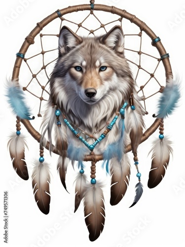 Infinite Wilderness Wisdom: The Allure of Wolf Dreamcatcher