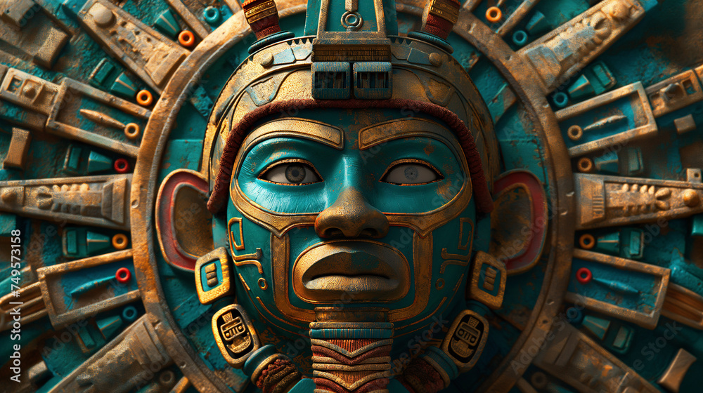 Talla inca, maya, azteca en piedra Talla inca, maya, azteca en piedra