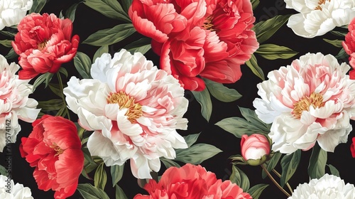 Seamless pattern with blooming roses. perfect background for invitations, cards, textiles
