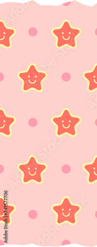 Wallpaper Mural Cute Stars Washi Tape Torontodigital.ca