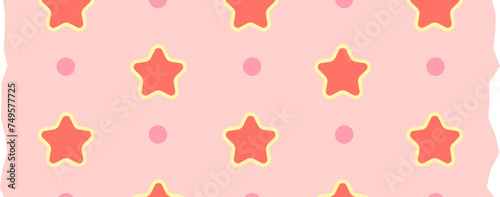 Wallpaper Mural Cute Stars Washi Tape Torontodigital.ca