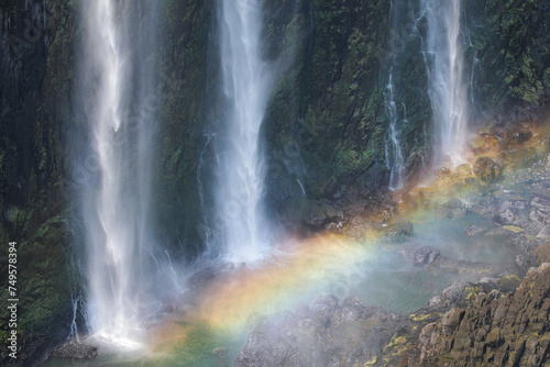 Rainbow at the bottom of Victoria Falls