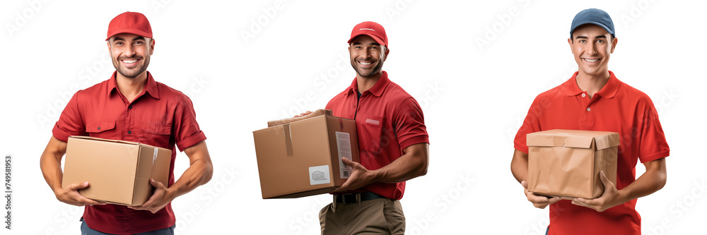 Parcel delivery man Parcel delivery man