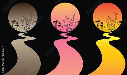silhouette minimalist high quality wallpaper 4k hdr, Minimalist artwork for mobile wallpaper
