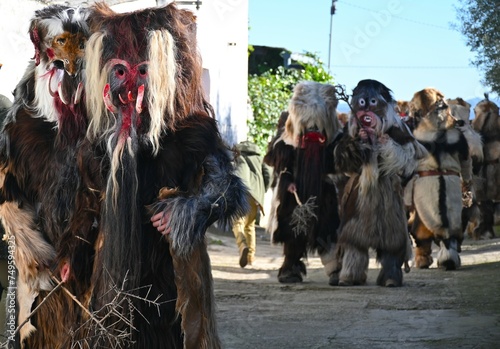 carantoñas de acehuche, caceres