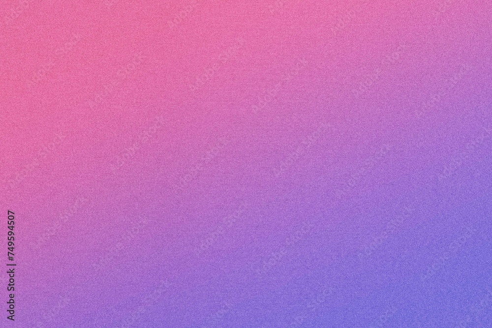 Pink purple blue grainy gradient background noise texture effect abstract poster backdrop design copy space.