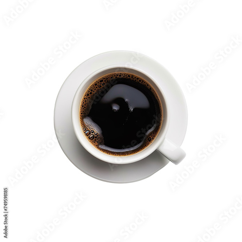 Cup of Coffee. Espresso. Transparent Background