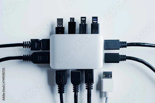 cable isolated on white