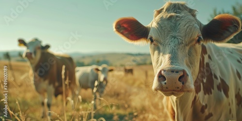 cows in the pasture Generative AI