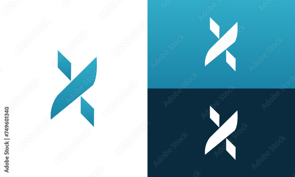 initial X monogram logo design vector initial X monogram logo design vector