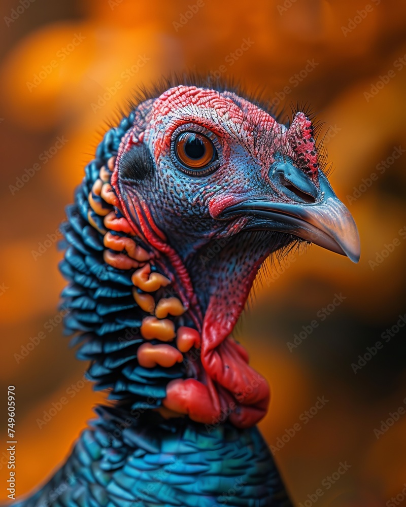 a close up image of a Turkey, nature photography, generated with AI a close up image of a Turkey, nature photography, generated with AI
