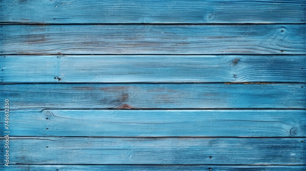 Blue wood texture background. Neural network AI generated art Blue wood texture background. Neural network AI generated art