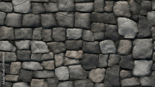 Seamless Tilable Cobblestone Texture Pattern