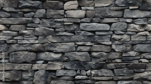 Seamless Tilable Stone Wall Texture Pattern