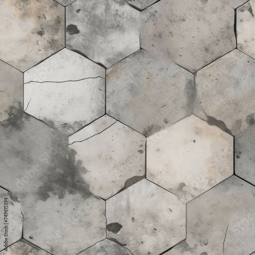 Seamless Tilable Concrete Texture Pattern