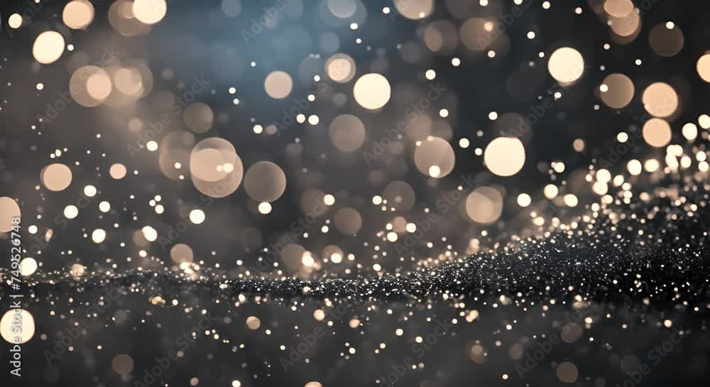 Golden swirl abstract background with lights and sparkling particles for holiday celebration. Golden swirl abstract background with lights and sparkling particles for holiday celebration.