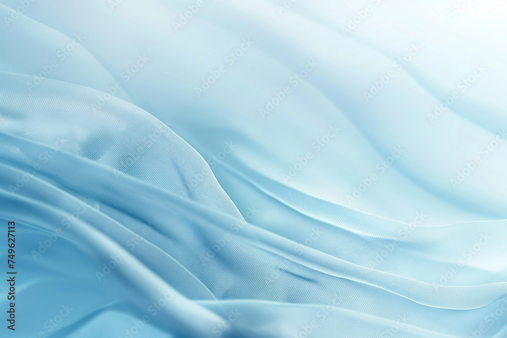 Obraz premium blue silk background